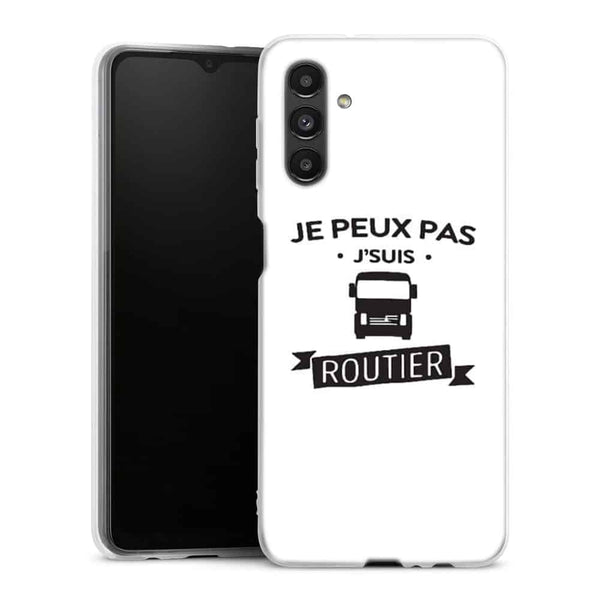 Coque Samsung A04S Je peux pas je suis routier